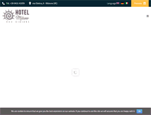 Tablet Screenshot of hotelmilanobibione.com